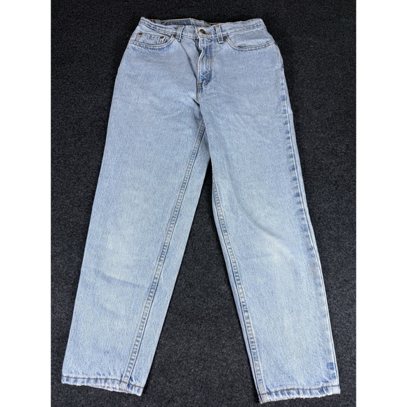Vintage 1999 Levi's 512 Slim Straight Blue Jeans - Picture 10 of 16